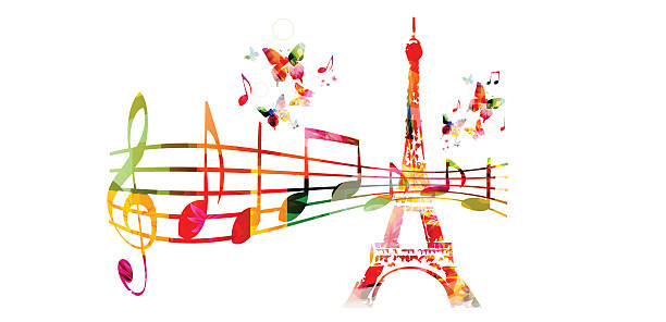 1,000+ Paris Music Stock Illustrations, Royalty-Free Vector
