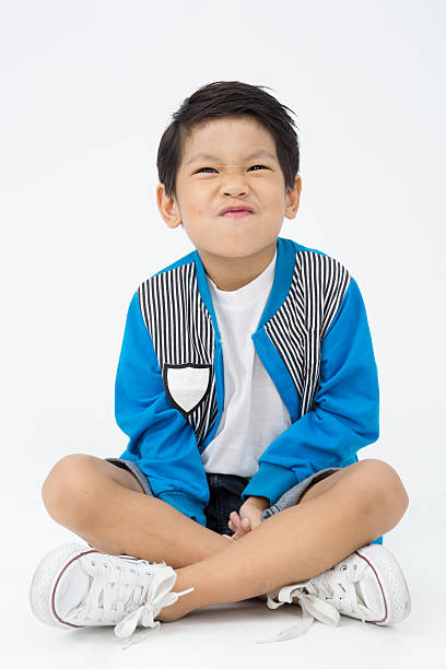 istock Happy asian cute boy with smile face 604004184