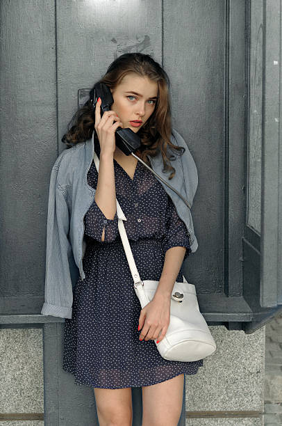 istock Woman is talking on the phone 604005746