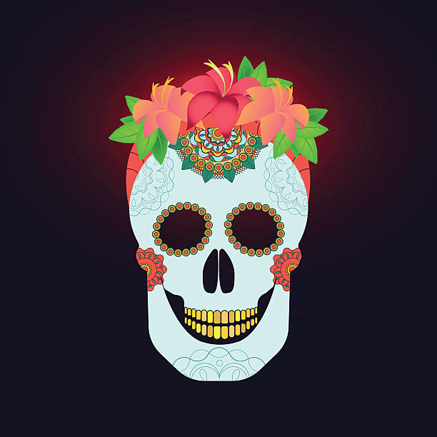 Traditional Mexican Catrina Skull Stock Illustration - Download Image Now -  Adult, Art, Art And Craft - iStock