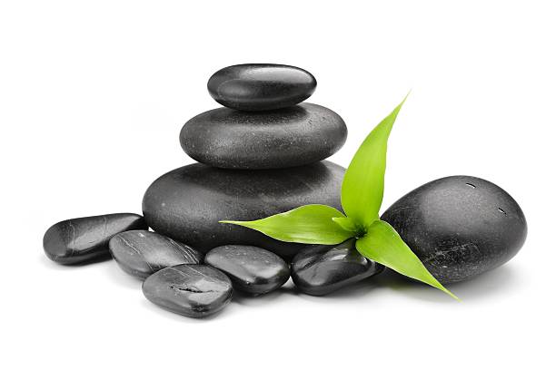 istock zen stones and bamboo on the white 604015826