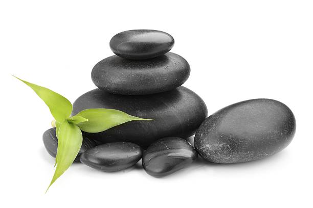 istock zen stones and bamboo on the white 604015906