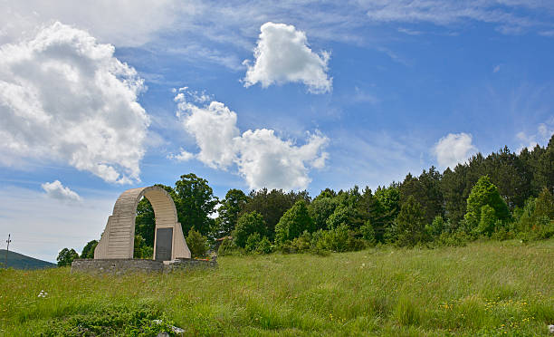 istock War Memorial in Jelovice 604020994