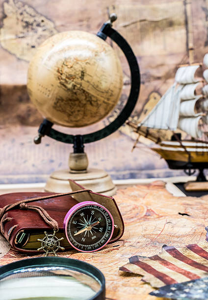 istock old world map for columbus day 604027288
