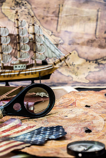 istock old world map for columbus day 604027944