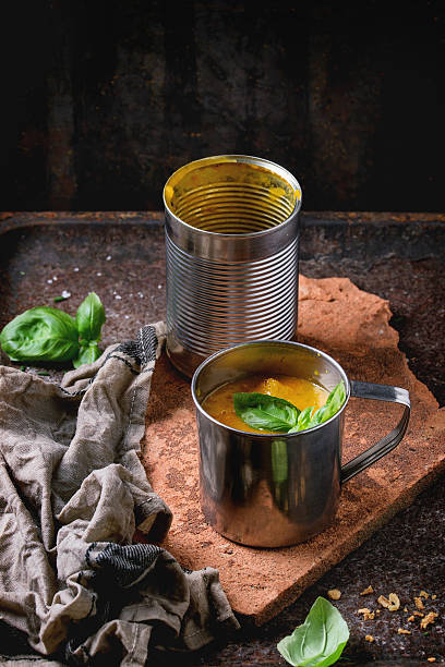 Bowl of carrot soup