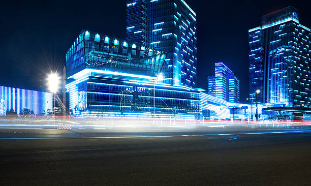 istock blurred traffic in downtown district,hong kong,china 604028156