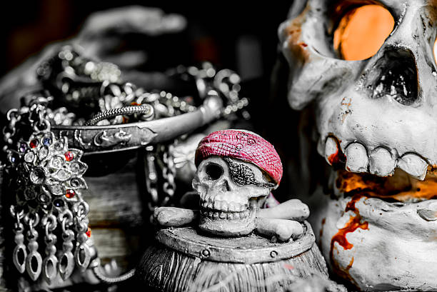 pirate and treasure, Columbus Day