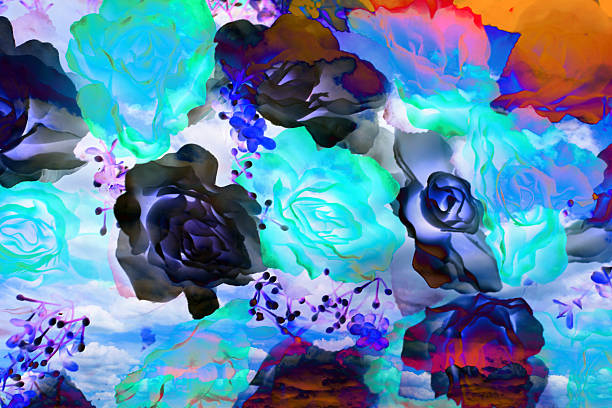 istock Rose three color on top made by nylon 604029510