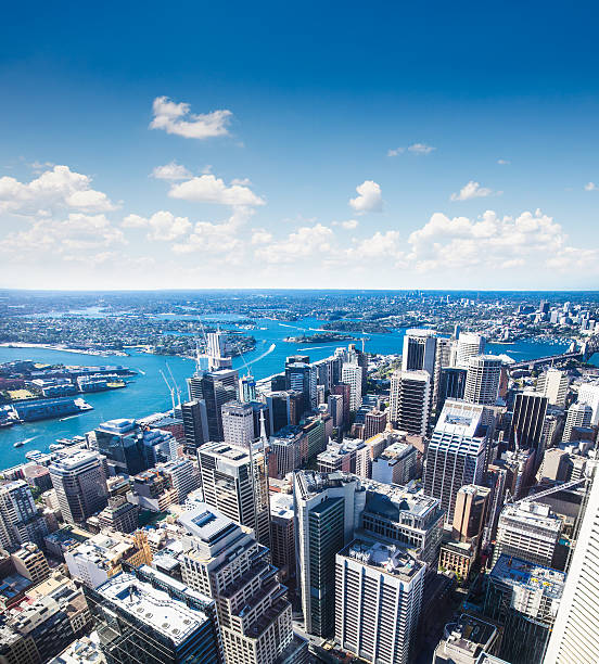 istock View of downtown towards Sydney Tower, Australia. 604053012
