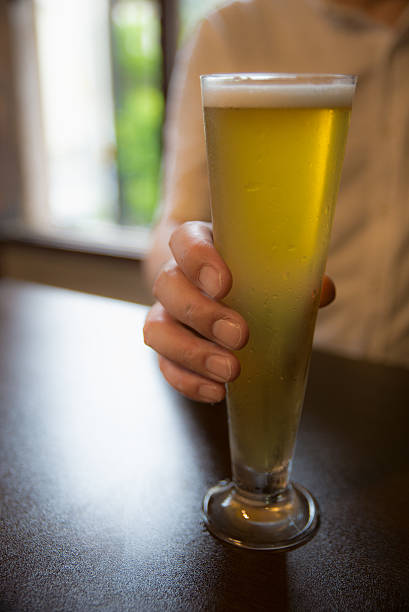 To toast with beer.