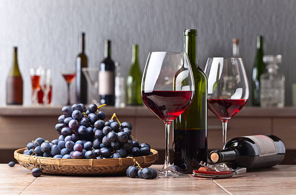 istock Glass of red wine 604341438