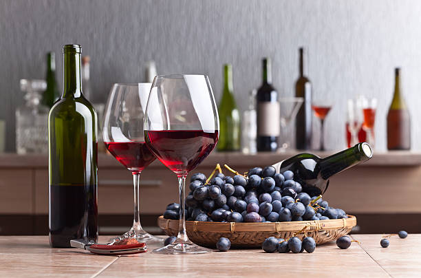 istock Glass of red wine 604341492