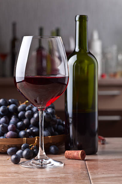 istock Glass of red wine 604341616