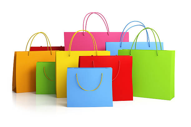 Colorful shopping bags
