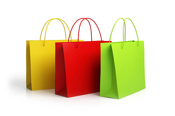 istock Colorful shopping bags 604343376