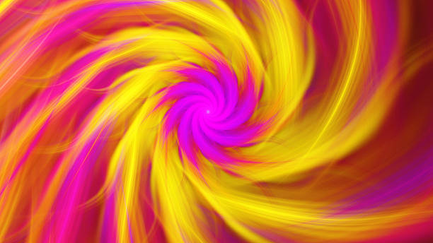 istock Exotic flower. Dance of flower petals. 604345672