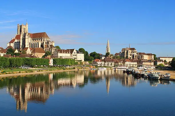 Auxerre, city of art and history, France