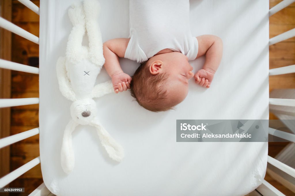 Bebé que siesta - Foto de stock de Bebé libre de derechos