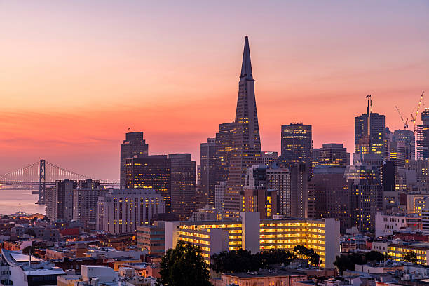 istock San Francisco downtown at Sunrise 604350778