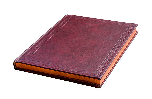 istock purple book with gold pages  isolated on white 604352928