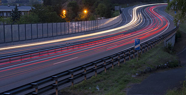 istock Car on the road in the city. 604355816