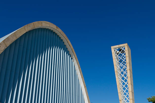 Details of St. Francis of Assisi Church, Belo Horizonte, Brazil stock photo