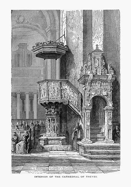 istock High Cathedral of Saint Peter in Trier, Germany, Circa 1887 604360900