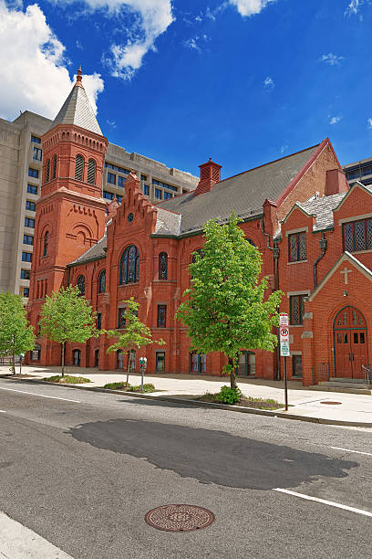 istock Concordia German Evangelical Church and Rectory Washington DC 604365870