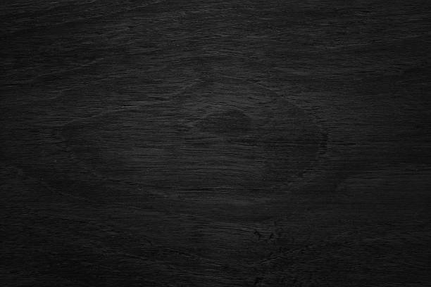 istock Black wooden texture background blank for design 604370848