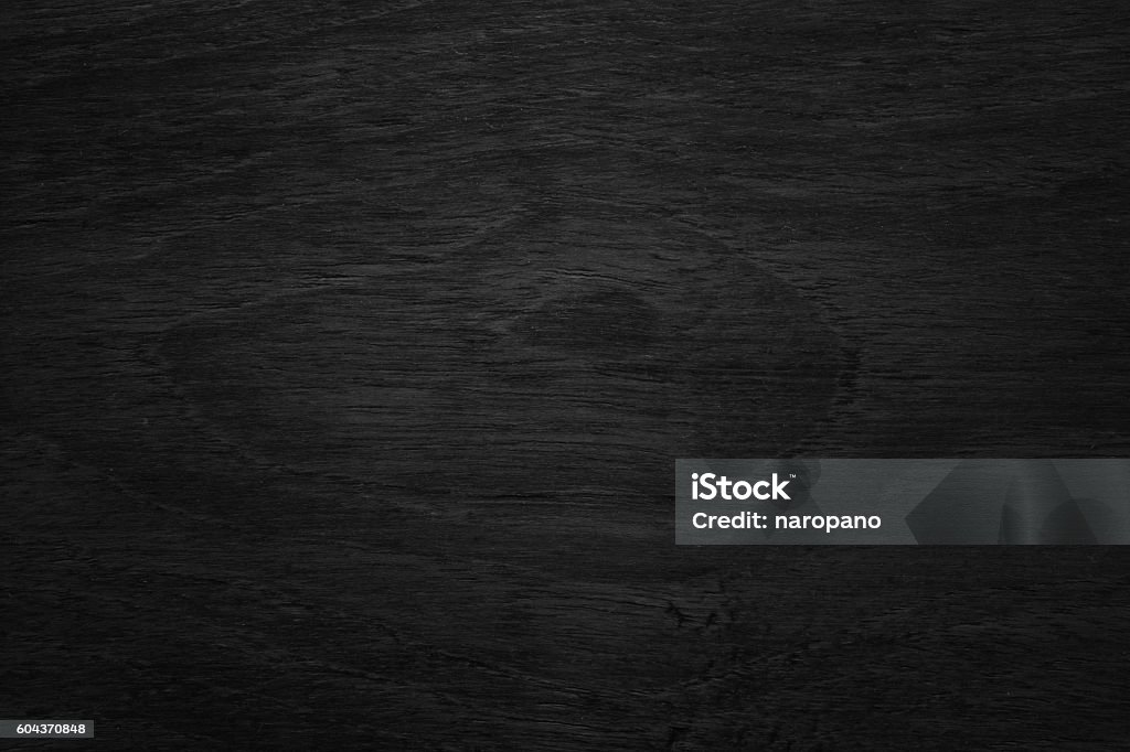 Black wooden texture background blank for design Abstract Stock Photo