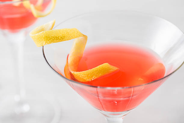 istock Fresh home made cosmopolitan cosmo cocktails 604371448