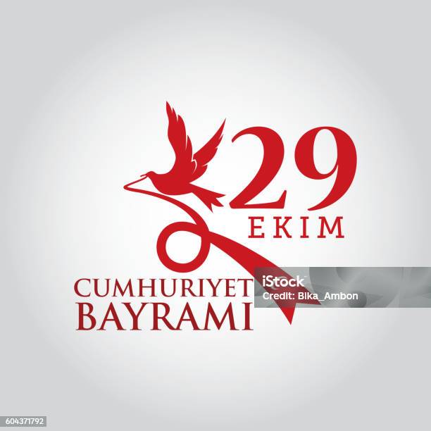 Turkey Republic Day Stock Illustration - Download Image Now - 25-29 Years, October, Turkish Culture