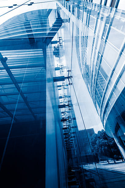 istock low angle view of skyscrapers 604372436