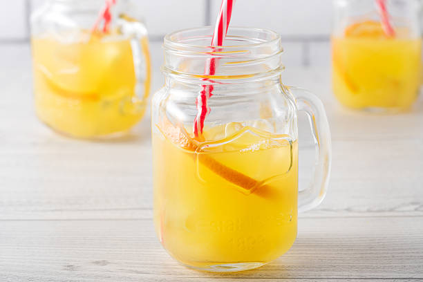 istock Fresh home made orange screwdriver cocktails 604375164