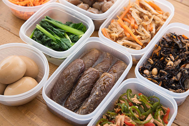 istock Japanese cuisine, pre-prepared ingredients 604381356