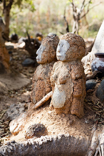 istock Fetish  in Lobi village 604381504