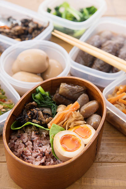 istock Japanese cuisine, pre-prepared ingredients 604381756