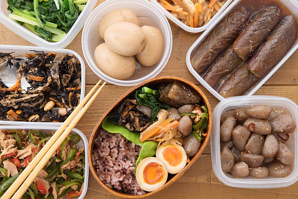 istock Japanese cuisine, pre-prepared ingredients 604381882
