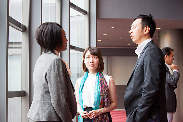 istock Colleagues have a business discussion 604753656