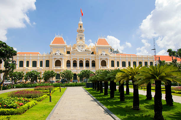 istock Ho Chi Minh City Hall in Saigon, Vietnam 604789462