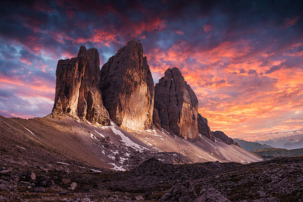 istock Three Peaks of Lavaredo. Dolomites alps. Italy, Italy 604824158