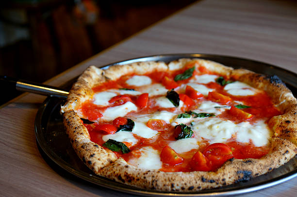 Margherita Pizza Margherita Pizza naples italy photos stock pictures, royalty-free photos & images