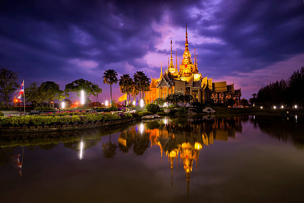 istock Non Kum Temple in bangkok thailand . 604843570