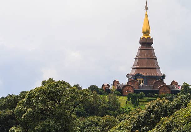 istock Phra Maha Dhatu Naphamethanidon,Pagoda. 604844078