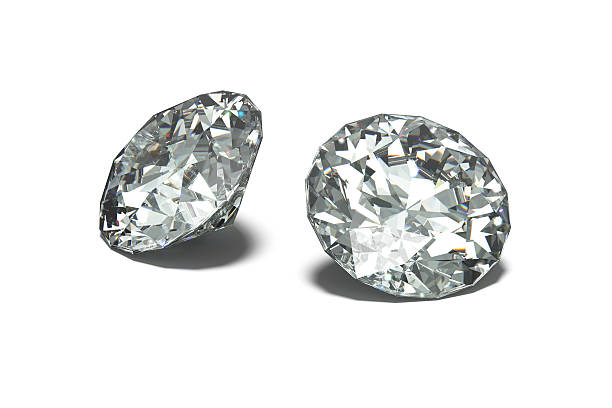 istock Diamond, Jewels, isolated on White 604859132