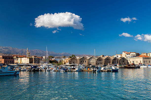 istock Port of Chania, Crete 604861756