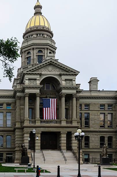 istock Wyoming Capitol Building in Cheyenne 604864538