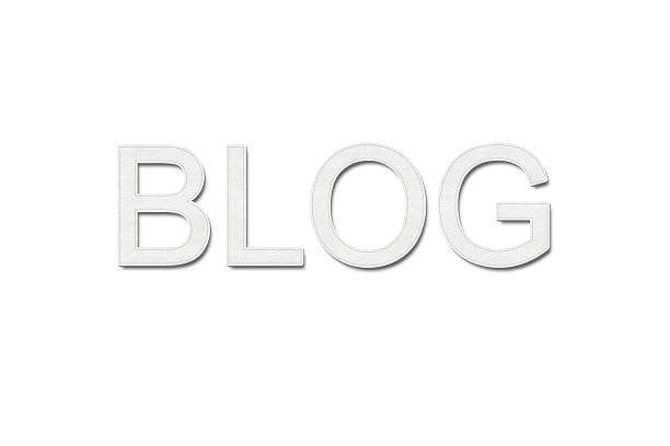 istock Blog word on white background 604894950