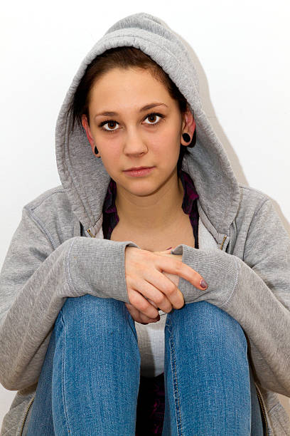 istock Young depressive woman 605742558